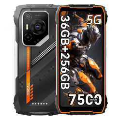 Teléfono Inteligente Resistente OSCAL PILOT 3 [Sin Cargador Europeo] Android 15 36GB (12+24) + 256GB 6.78" 7500mAh 120Hz 33W 50MP+32MP+20MP NFC