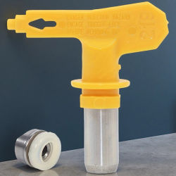 Boquilla de pulverización sin aire, accesorio para pulverizador de pintura, atomización uniforme para herramientas de pintura de paredes y muebles, pieza de repuesto