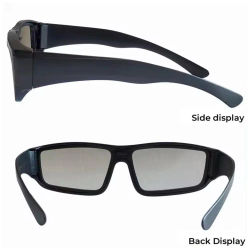 Gafas solares de eclipse, gafas de papel de seguridad para visualización solar, protección ocular, gafas de sol de observación solar resistentes a los rayos UV para sol directo
