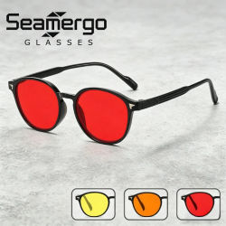 SEAMERGO 2026 Nuevas Gafas de Sol Retro Unisex con Visión Nocturna, Protección Ocular, Resistentes a los Rayos UV, Anti-radiación, Anti Luz Azul