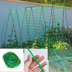 Red de rejilla hortícola para jardín, red antiviento y antienvergimiento para enredaderas, pepino, flor de gloria matutina, red de escalada para plantas de uva, 1 ud.