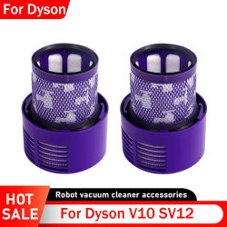 Accesorio de vacío para Dyson V10 SV12 filtro Hepa accesorios Robot aspirador filtro lavable piezas de limpieza de repuesto