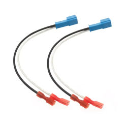 2 Adaptadores de Cable para Altavoces, Conector de Cable, Accesorios para Automóviles BMW Serie 3 E90 E91 E92 E93 F30 F31 F34 325