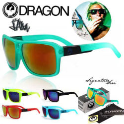 Gafas de Sol Dragon para Hombre, Lentes de Sol Cuadradas de Marca para Conducir, Pesca, Deportes, Accesorios con Protección UV400