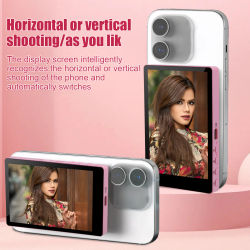 Monitor de Selfie magnético inalámbrico para teléfono móvil, pantalla para teléfono inteligente, Vlog, transmisión en vivo, grabación de vídeo para iPhone y Android