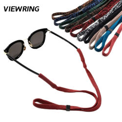 Correa ajustable para gafas, cordón antideslizante para gafas de sol, cordón para el cuello, cadena para gafas, para gafas de lectura deportivas