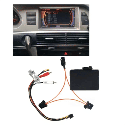 X-T coche Bluetooth música Aux entrada de Audio antiguo 2GMMI Bluetooth música para Audi A6L A8L Q7 Audio caja decodificadora de fibra para Android