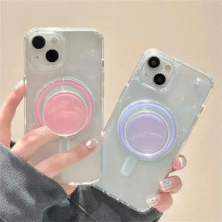 Soporte Magnético Plegable para Teléfono Móvil, Anillo de Soporte para Dedo, Compatible con iPhone 16 17 Samsung Xiaomi