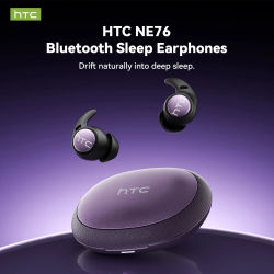 Auriculares Bluetooth para Dormir HTC NE76, Mini Auriculares Invisibles para Dormir de Lado, Auriculares Inalámbricos Suaves, Auriculares con Traductor de IA