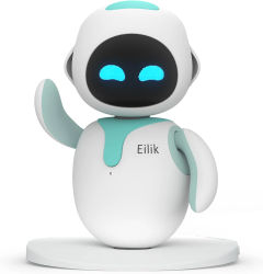 EIlik - Un Robot de Escritorio con Inteligencia Emocional, Interacciones Multi-Robot, Compañero Robótico de Escritorio