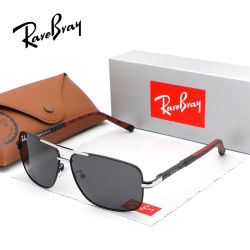 Gafas de Sol Polarizadas RareBray Classic Fashion para Hombre, Gafas de Sol con Película de Color, Gafas de Conducir