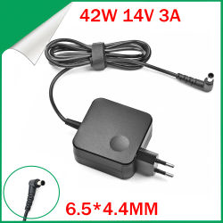 Fuente de alimentación adaptador de CA de 14V 3A 6,5*4,4mm para Monitor LCD Samsung BX2235 S22A100N S19A100N S22A200B S22A300B S23A300B 1,78/1,79a