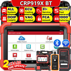 LAUNCH X431 CRP919X BT herramienta de diagnóstico inalámbrico Bluetooth OBD2 escáner de coche 2025 herramienta de diagnóstico automotriz bidireccional