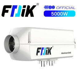 Calentador diésel de aire FDIK de 5kw, 12v, 24v, con aplicación Bluetooth, calentador de estacionamiento de carcasa de aluminio para coche, autobús, camión, barco, RV