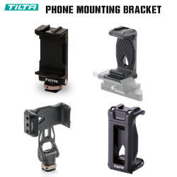 TILTA-soporte de montaje de teléfono con zapata fría ajustable, TA-PMB, abrazadera de teléfono, ARCA giratoria