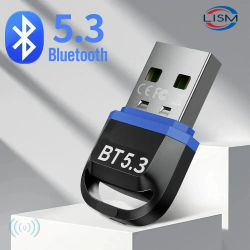 Adaptador USB Bluetooth 5,3 5,1 para altavoz inalámbrico Audio ratón Bluetooth Dongle adaptador USB Bluetooth 5,0 transmisor receptor