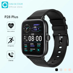 COLMI P28 Plus Bluetooth respuesta llamada reloj inteligente hombres IP67 impermeable mujeres Dial llamada Smartwatch GTS3 GTS 3 para teléfono Android iOS