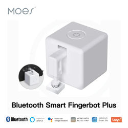 MOES Tuya Fingerbot, Herramienta para Presionar Botones, Nuevo Robot de Dedo Bluetooth, Aplicación Smart Life, Control por Voz Automático, Compatible con Alexa y Google Home