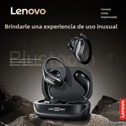 Auténticos auriculares deportivos Lenovo-EA305 TWS con gancho para la oreja, Bluetooth 5,4, modo dual, auriculares inalámbricos para juegos, auriculares estéreo HiFi