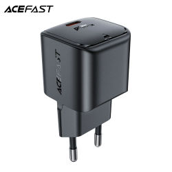 ACEFAST A77 GaN 30W cargador de teléfono de viaje de pared de carga rápida para iPhone 16/15 Pro Max TypeC PD adaptador de carga rápida para Samsung