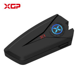 2024 Nuevo auricular Bluetooth para casco de motocicleta XGP X1, Bluetooth 5,3, altavoz HD, actualización de calidad de sonido, respuesta al teléfono, Control de voz