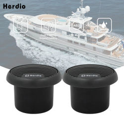 Herdio-altavoces marinos impermeables de 3 pulgadas, sistema estéreo de Audio de rango completo de 2 vías, altavoz para motocicleta con potencia máxima de 140W para barco y coche