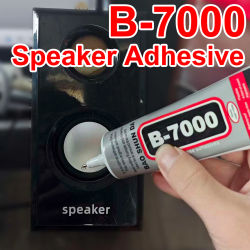 Adhesivo universal para reparación de altavoces de instrumentos musicales. Adhesivo fuerte y flexible antivibraciones para guitarra, violín, batería y trompeta. 15/50/110 ml.