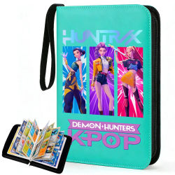 400 Fundas Protectoras para Tarjetas de Colección, Organizador de Libros, Carpeta con Cierre, Negro, Rosa, Amarillo, Verde, para Tarjetas Kpop
