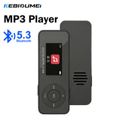 Reproductor MP3 KEBIDUMEI con Pantalla, Bluetooth 5.3, Walkman para Estudiantes, Reproductor de Música HiFi Portátil, Altavoz Integrado, Radio FM, Libro Electrónico