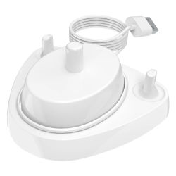 Base de cargador USB para cepillo de dientes eléctrico y juego de soporte para cabezales de cepillo de dientes Compatible con cepillos de dientes eléctricos Oral B Braun serie PRO