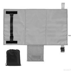 Cama de Viaje para Niños, Cama Portátil para Avión, Reposapiés para Niños, Hamaca para Pies, Reposapiés para Bebés, Extensor de Asiento de Avión para Niños Pequeños