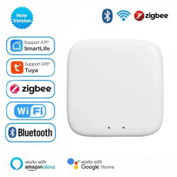 Zigbee Hub de enlace Tuya Smart Home WIFI Bluetooth inalámbrico multimodo puerta de enlace aplicación Smart Life funciona con Alexa Google