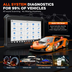 Herramienta de diagnóstico automotriz Otofix D1 Lite con Bluetooth, 2 años de actualizaciones, compatible con CAN FD y DOIP, diagnóstico de sistema completo.