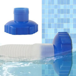 Accesorios de Limpieza para Piscinas, Adaptador Universal para Manguera de Aspiradora, Conector Compacto y Seguro para Bomba, para Mantenimiento de Piscinas