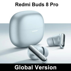 Audífonos Xiaomi Redmi Buds 8 Pro TWS, 3 Micrófonos, Cancelación Activa de Ruido AI de 55 dB, Bluetooth 5.4, 35 Horas de Batería, Audífonos Intrauditivos Mi