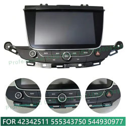 Pantalla LCD Original de 8 Pulgadas con Marco para Opel Astra 2017, Astra K 2016, Chevrolet, Reproductor de DVD para Auto, GPS, Navegación, Monitor LCD