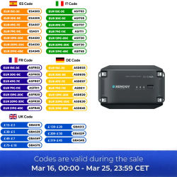 Renogy Cargador de batería DC-DC de 12 V 40 A con activación LiFePO4, compatibilidad con cargador de batería inteligente resistente al agua con inundación