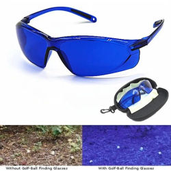 Gafas para Buscar Pelotas de Golf, Lentes Profesionales para Encontrar Pelotas de Golf, Gafas de Sol Deportivas Aptas para Correr, Jugar Golf y Conducir, se Envían con Estuche
