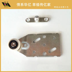 Rueda para puerta corredera colgante Huayi TL01AB, rueda para puerta móvil, accesorios de ferretería para muebles