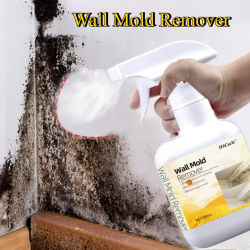 Spray eliminador de moho para evitar hongos, muebles, azulejos, pared, eliminación de manchas, fregadero, descale, antibacteriano, agente de limpieza de moho para baño