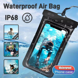 1 Funda Impermeable Universal de Alta Calidad para Teléfono Inteligente, Bolsa Flotante para Teléfono, para Buceo y Natación