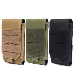 Bolsa Táctica Molle para Teléfono Celular, Bolsa EDC para Cinturón, Accesorios para Cintura, Bolsa para Camping al Aire Libre, Bolsa para Teléfono Móvil