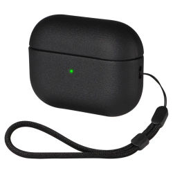 Funda de cuero de grano para Airpods Pro 3 AirpPods Pro 2, Funda protectora para auriculares Bluetooth, Funda para AirpPods 4 Pro2 Pro 3