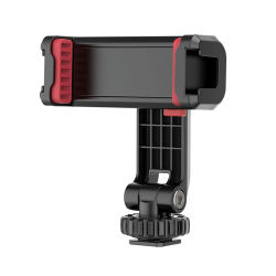Soporte de montaje Vertical para teléfono de ST-06S, soporte para Monitor de cámara DSLR, abrazadera de montaje para trípode para teléfono inteligente, disparo Vlog