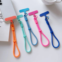 Correa Corta Ajustable para Teléfono Móvil, Cordón de Nailon Antipérdida, Correa de Muñeca Universal para Accesorios de Fundas de Teléfono Móvil