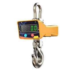 Báscula colgante industrial de alta resistencia 2T Báscula de grúa digital con control remoto para plantas industriales Construcción de fábrica de muebles