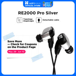 Monitor intrauditivo HIFIMAN RE2000 Pro Silver con controlador de topología