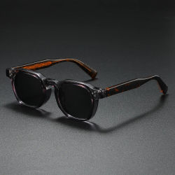 Nuevas gafas de sol polarizadas Unisex con núcleo de Metal CP gafas de sol cuadradas remaches mujeres gafas de conducción