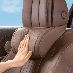 TazerApex Reposacabezas Universal para Asiento de Coche, Almohada 3D para Viaje, Protección para el Cuello, Suave y Cómoda, Accesorios para Coche