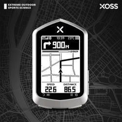 XOSS NAV Plus/NAV-ordenador inalámbrico para bicicleta, velocímetro GPS, navegación con mapa, resistente al agua, Bluetooth, ANT + velocidad de cadencia